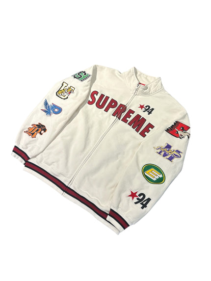 Supreme Mascots Zip Up Sweatshirt