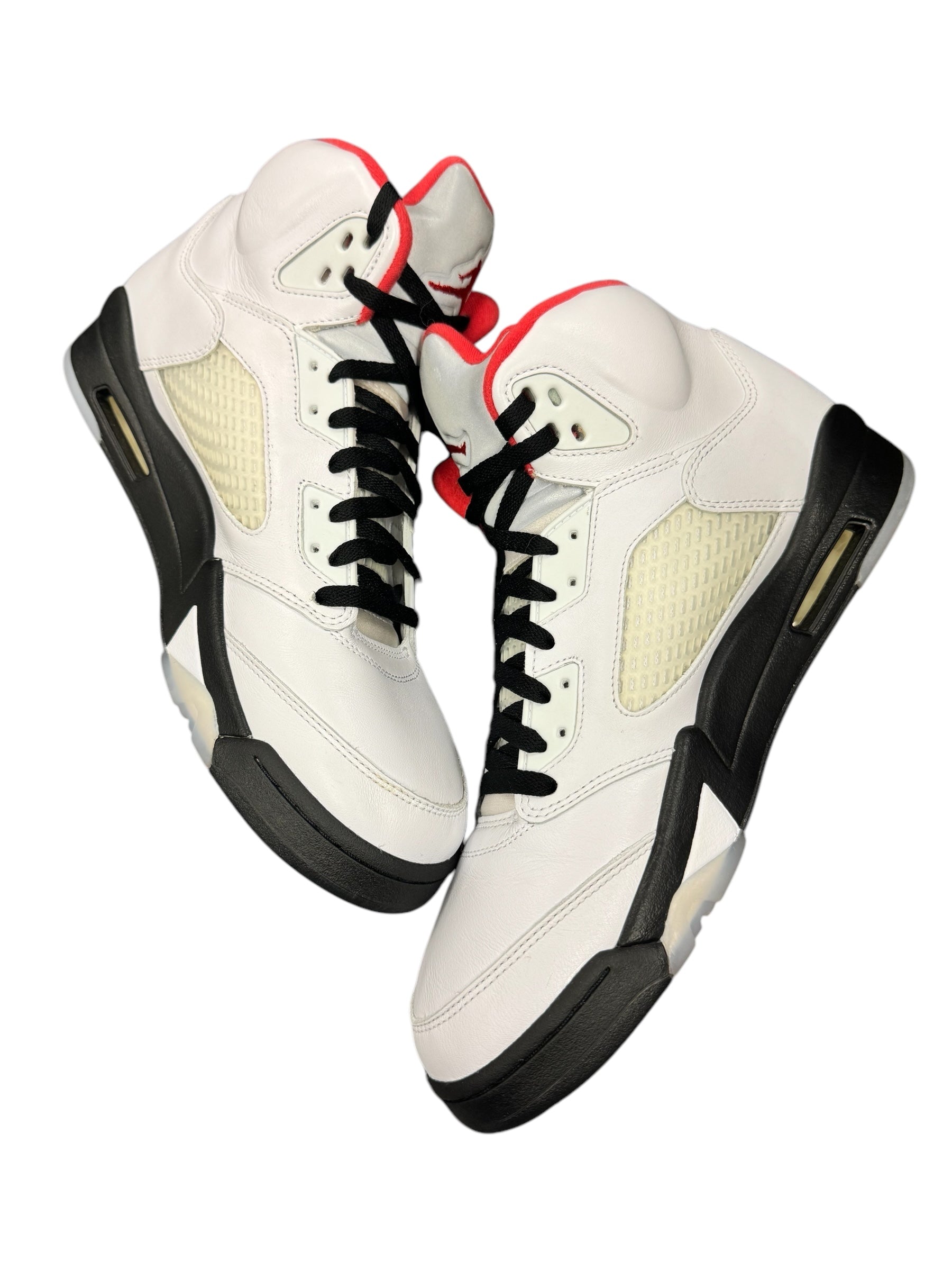 Jordan 5 Retro Fire Red Silver Tongue (2020)