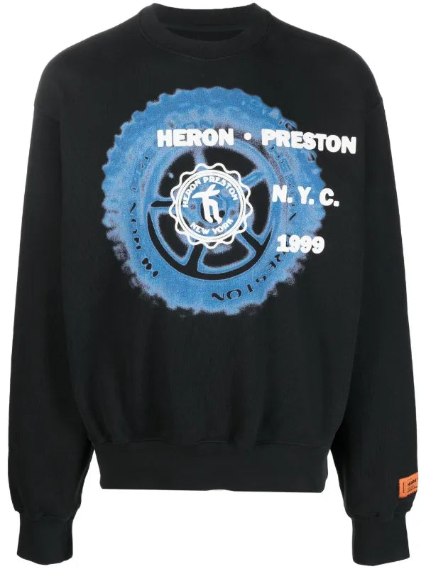 Heron Preston NYC Crewneck Black