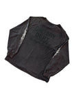 Gallery Dept. Flames L/S T-Shirt Black