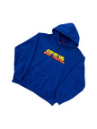 Supreme Gradient Logo Pullover Hoodie Blue