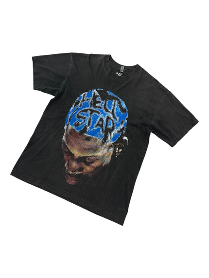 Hellstar Dennis Rodman Rhinestone T-Shirt