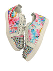 Christian Louboutin Leather Floral Print