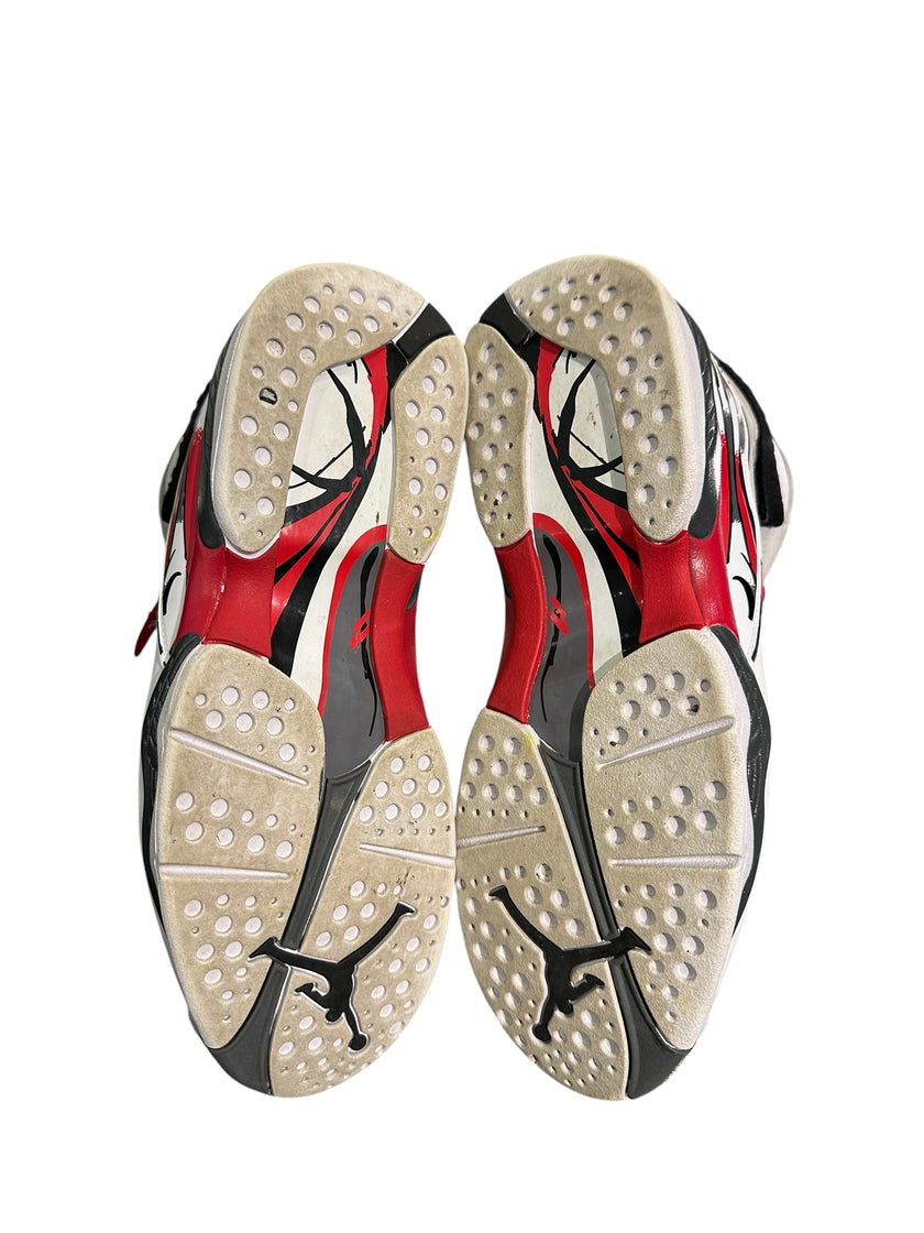 Jordan Retro 8 White True Red