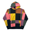 Supreme Patchwork Hooded Sweatshirt Multicolor
