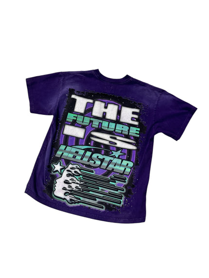 Hellstar Goggles T-Shirt Purple