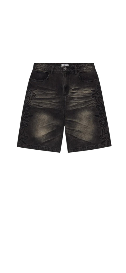 Vale Black Flare Jorts