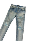 Amiri MX1 Denim Blue/Light Blue