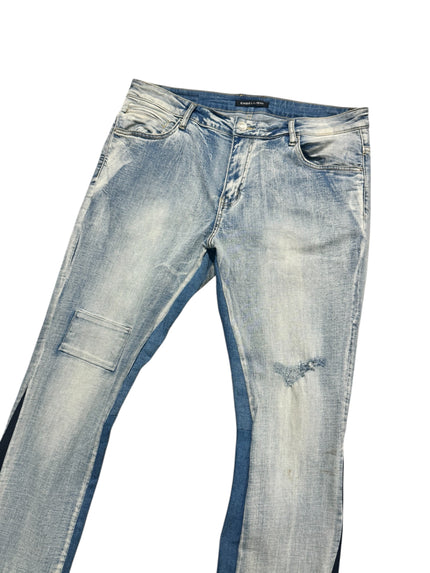 Embellish Blue Flare Denim