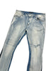 Embellish Blue Flare Denim