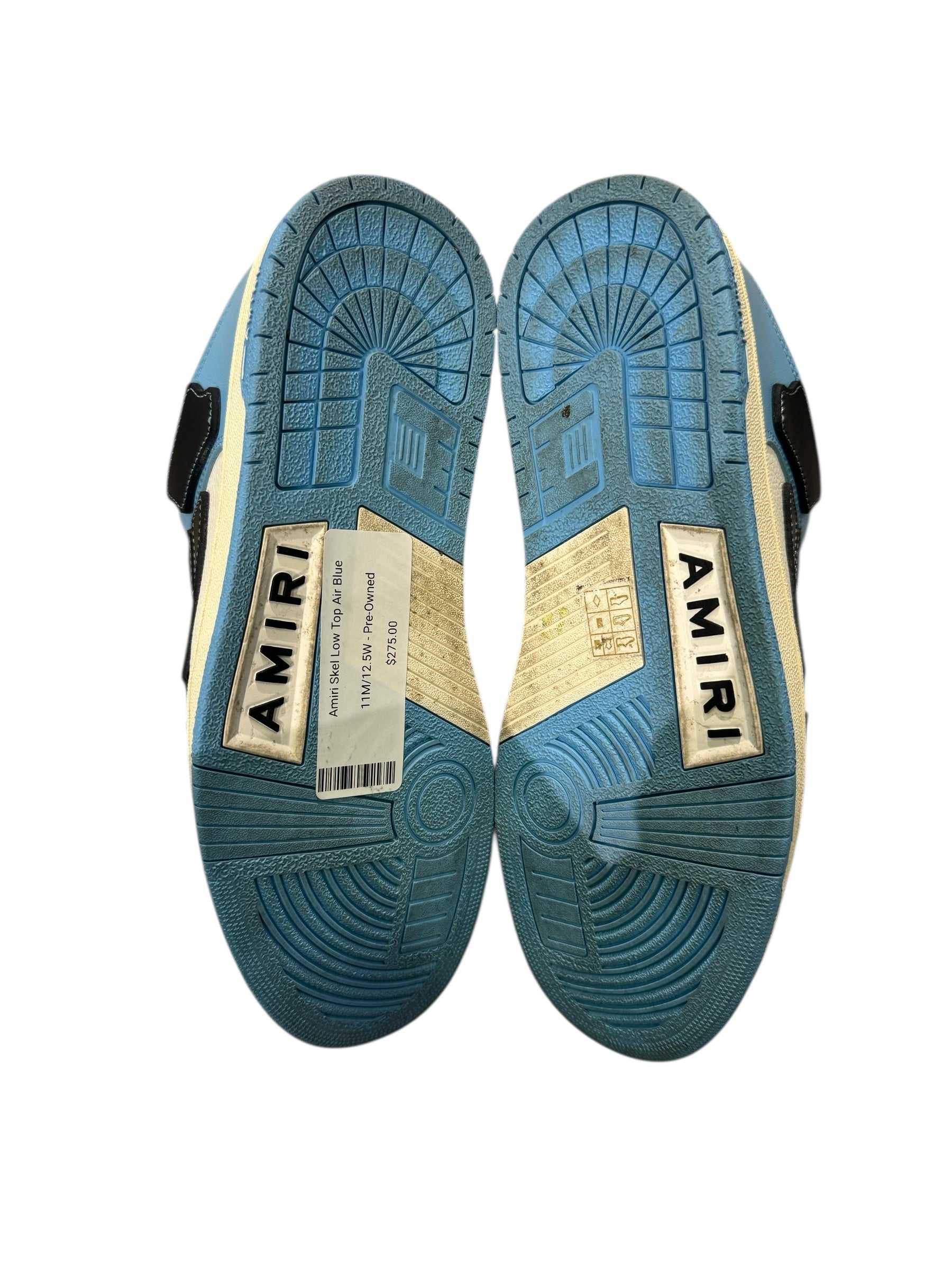 Amiri Skel Low Top Air Blue