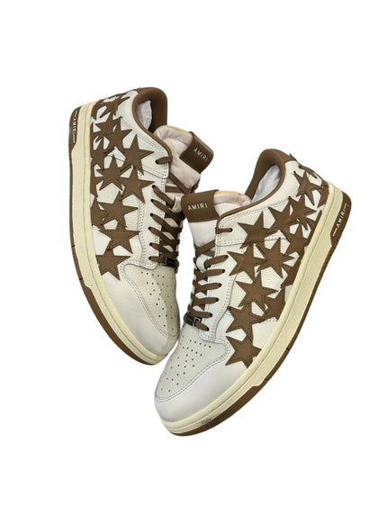 Amiri Stars Low White/Brown