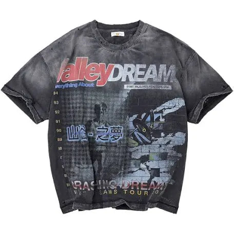 Vale Forever Summer Dreams Tee Washed Black
