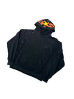 Sp5der Heavy Web Hoodie Black