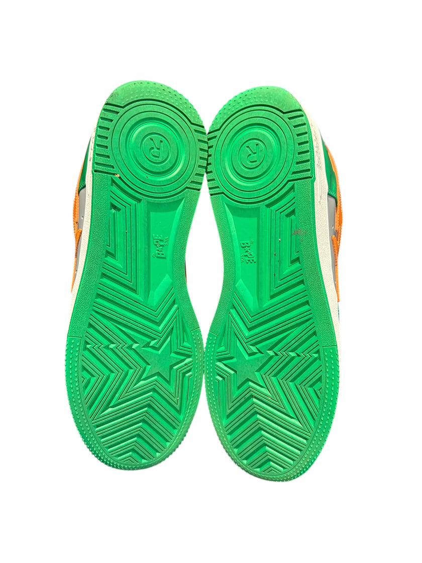 A Bathing Ape Bape Sta #1 Green Grey