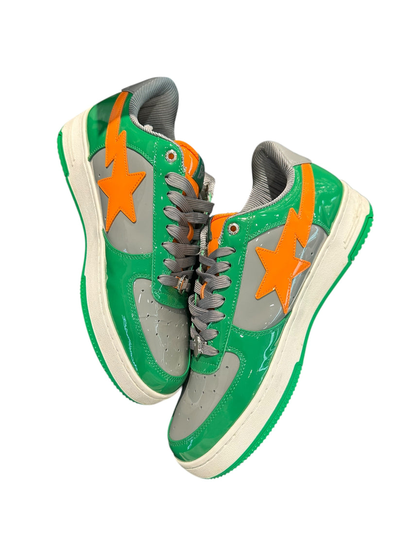 A Bathing Ape Bape Sta #1 Green Grey