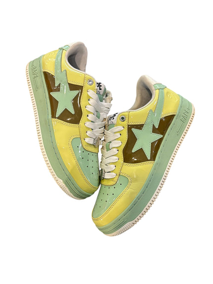 A Bathing Ape Bape Sta Nostalgic Yellow Green