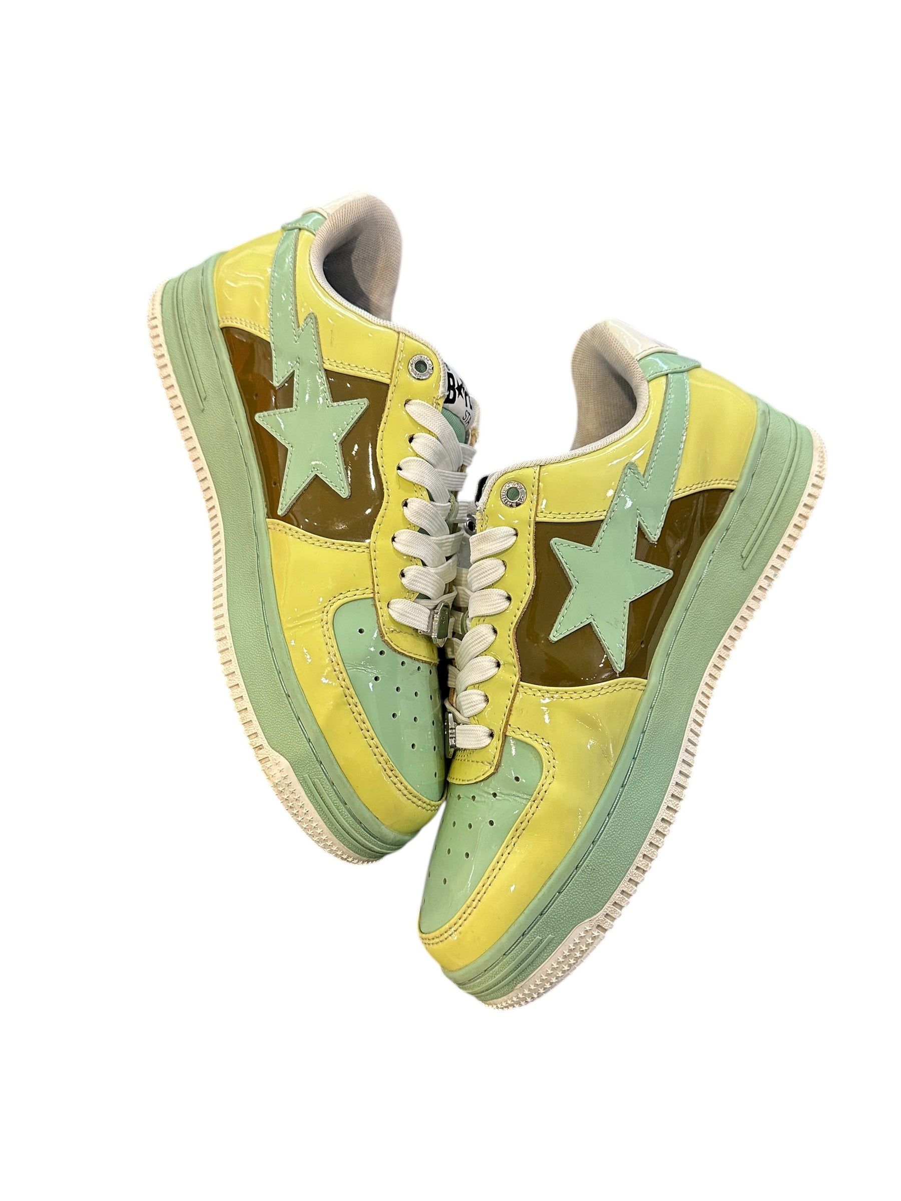 A Bathing Ape Bape Sta Nostalgic Yellow Green