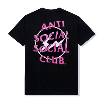 Anti Social Social Club x Fragment Precious Petals Tee Black Pink