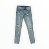 Ksubi Vanwinkle Hunter Distressed Light Blue Denim
