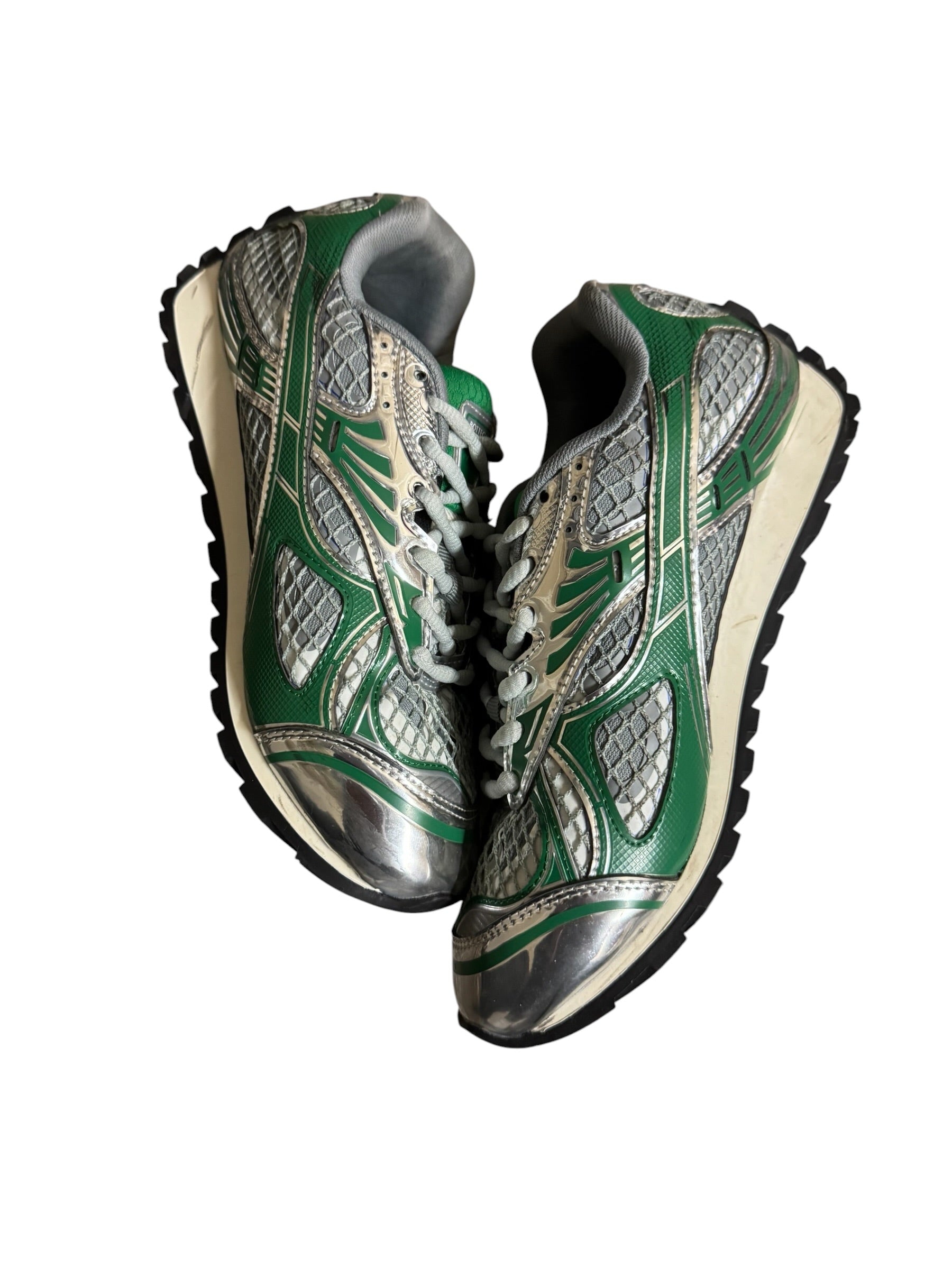 Bottega Venetta Orbit Green/Silver