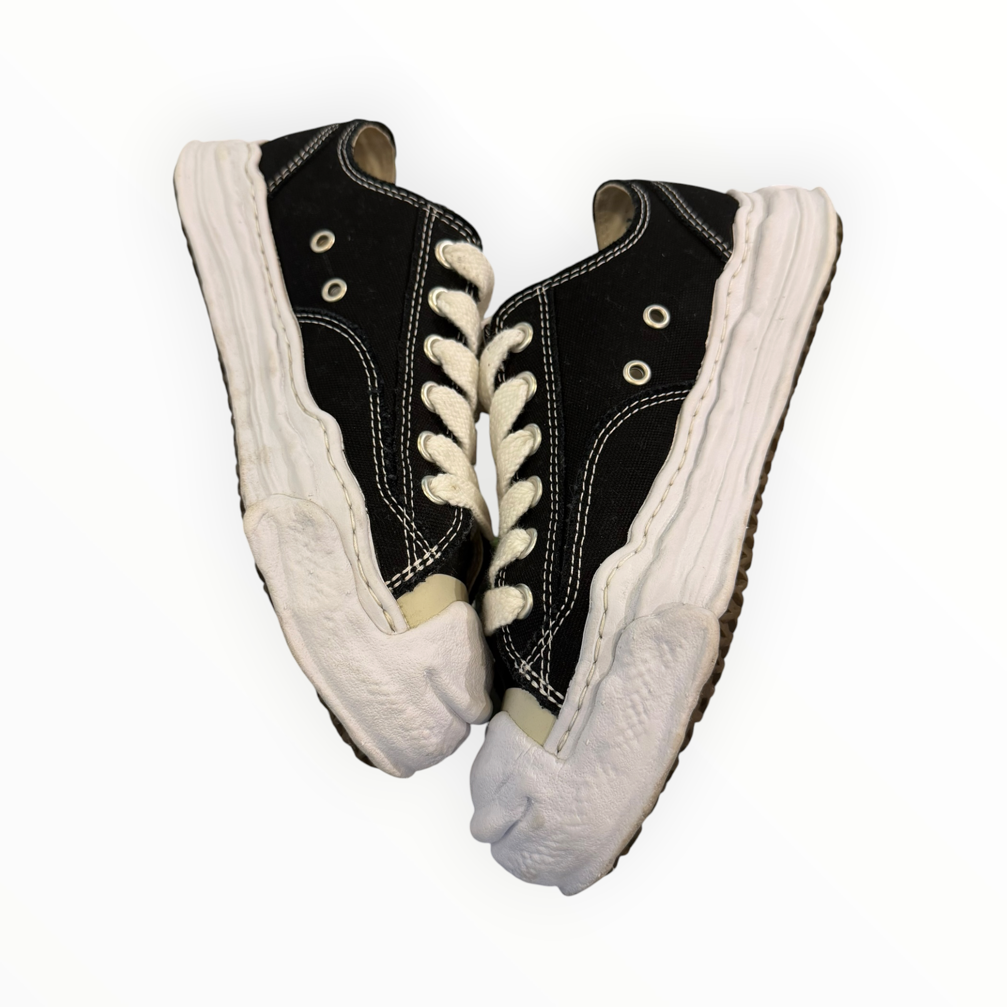 Maison Mihara Yasuhiro Hank OG Sole Canvas Low Black