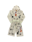 Saint Cavalle Dirty Monroe Sweatsuit Cream
