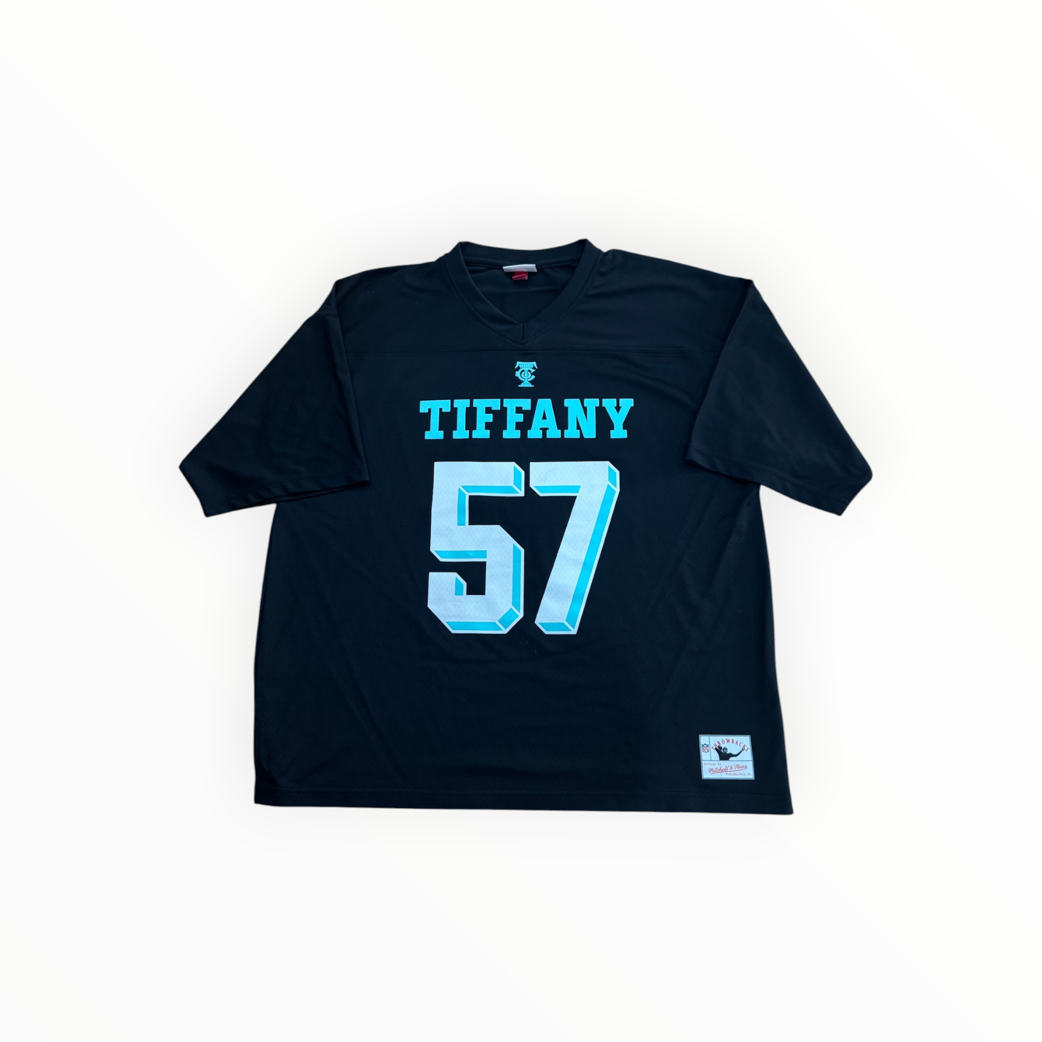 Tiffany & Co. x NFL x Mitchell & Ness Football Jersey Black/Tiffany Blue