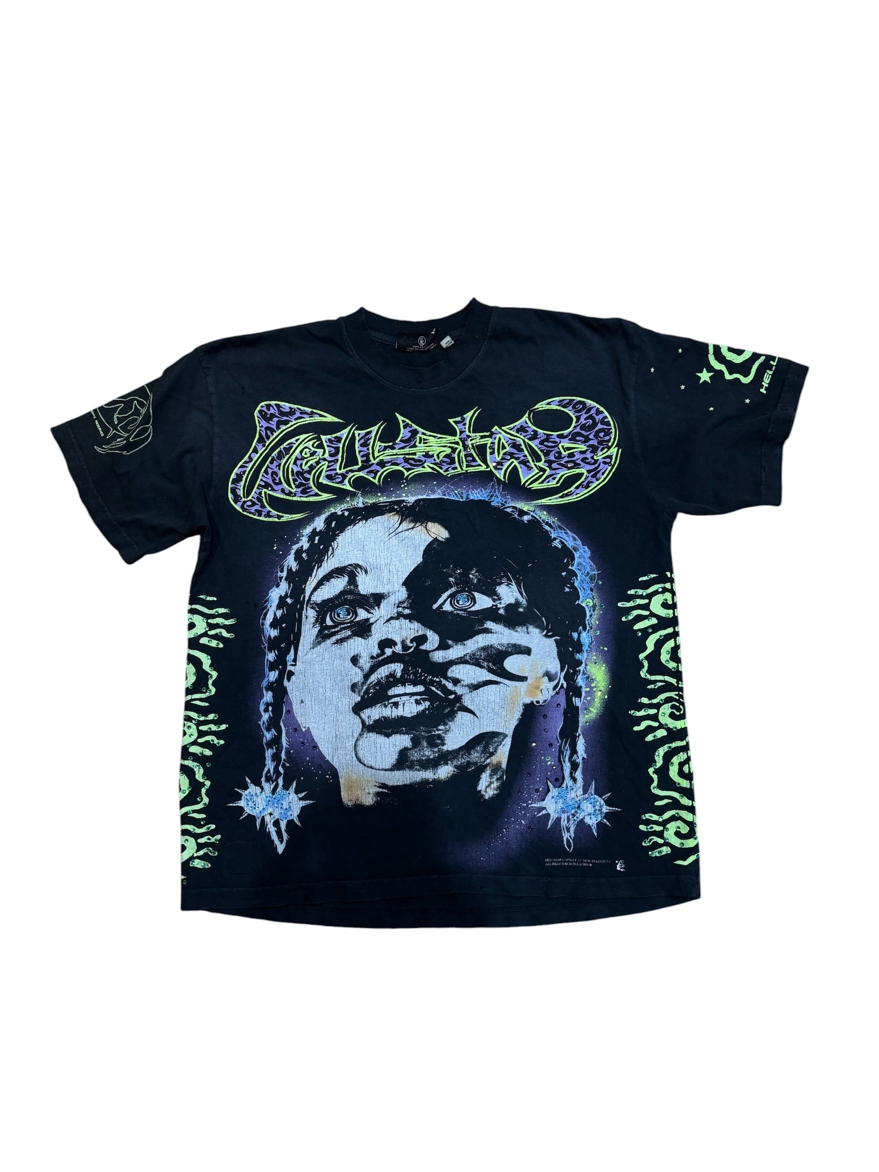 Hellstar Amen Tee Black