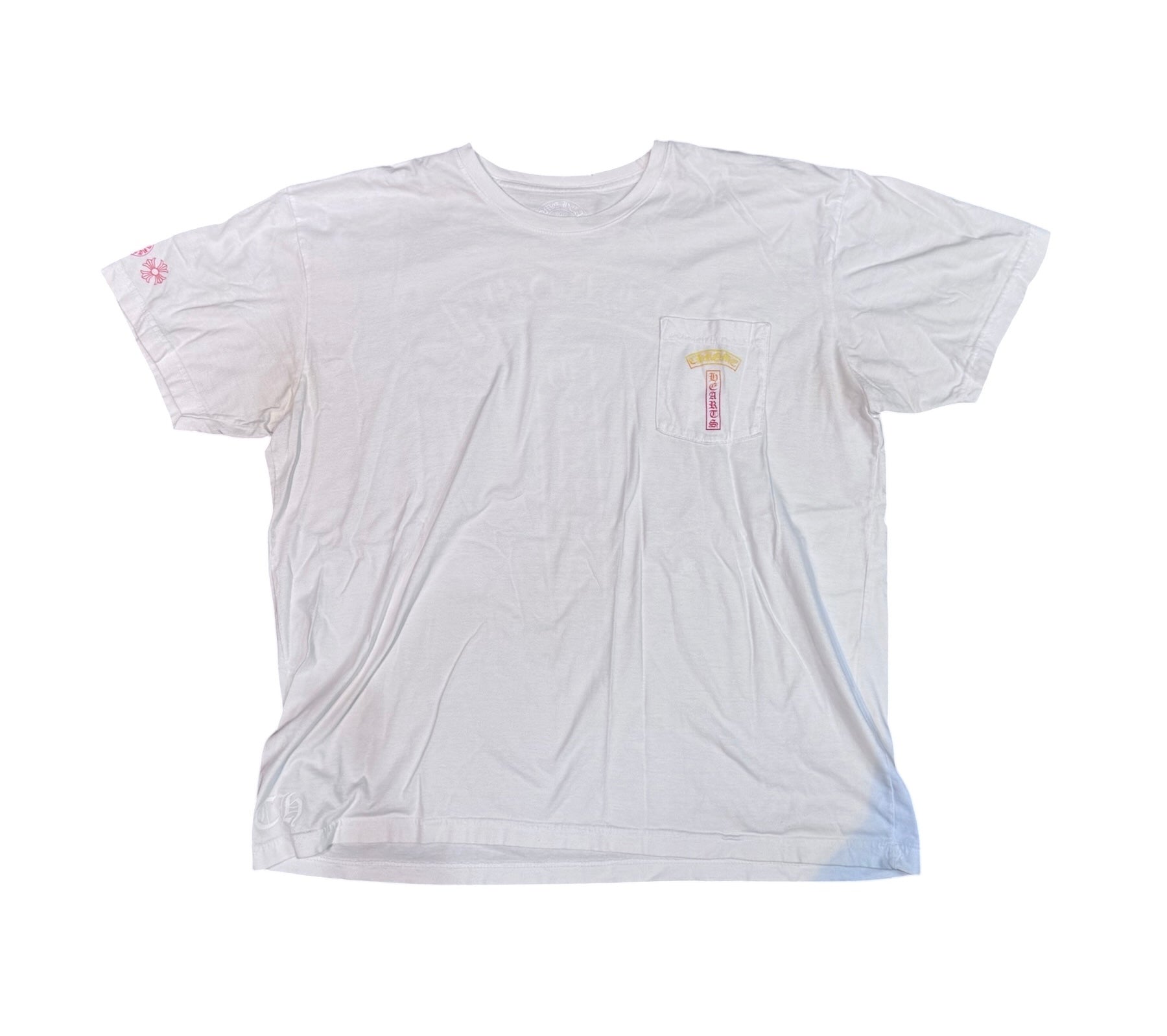 Chrome Hearts Gradient T-Bar Tee White