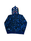 Bape Shark Color Camo Navy Blue