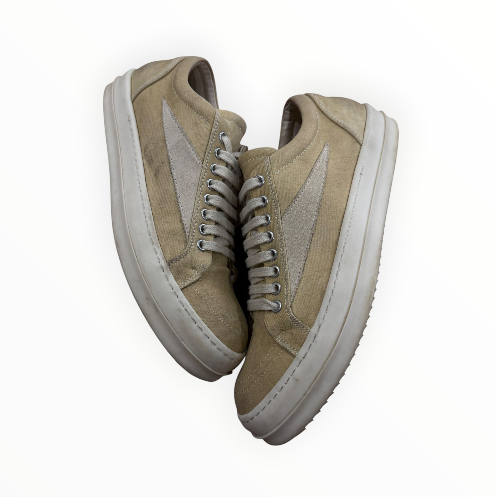 Rick Owens Vintage Sneaker Parchment/Milk