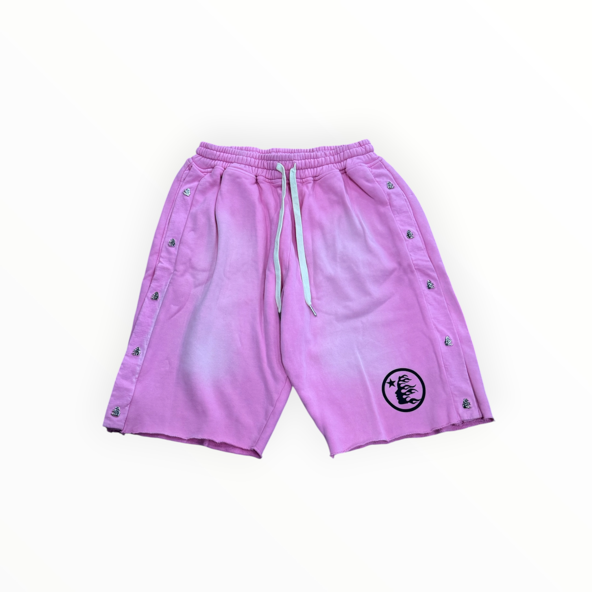 Hellstar Snap Shorts Pink