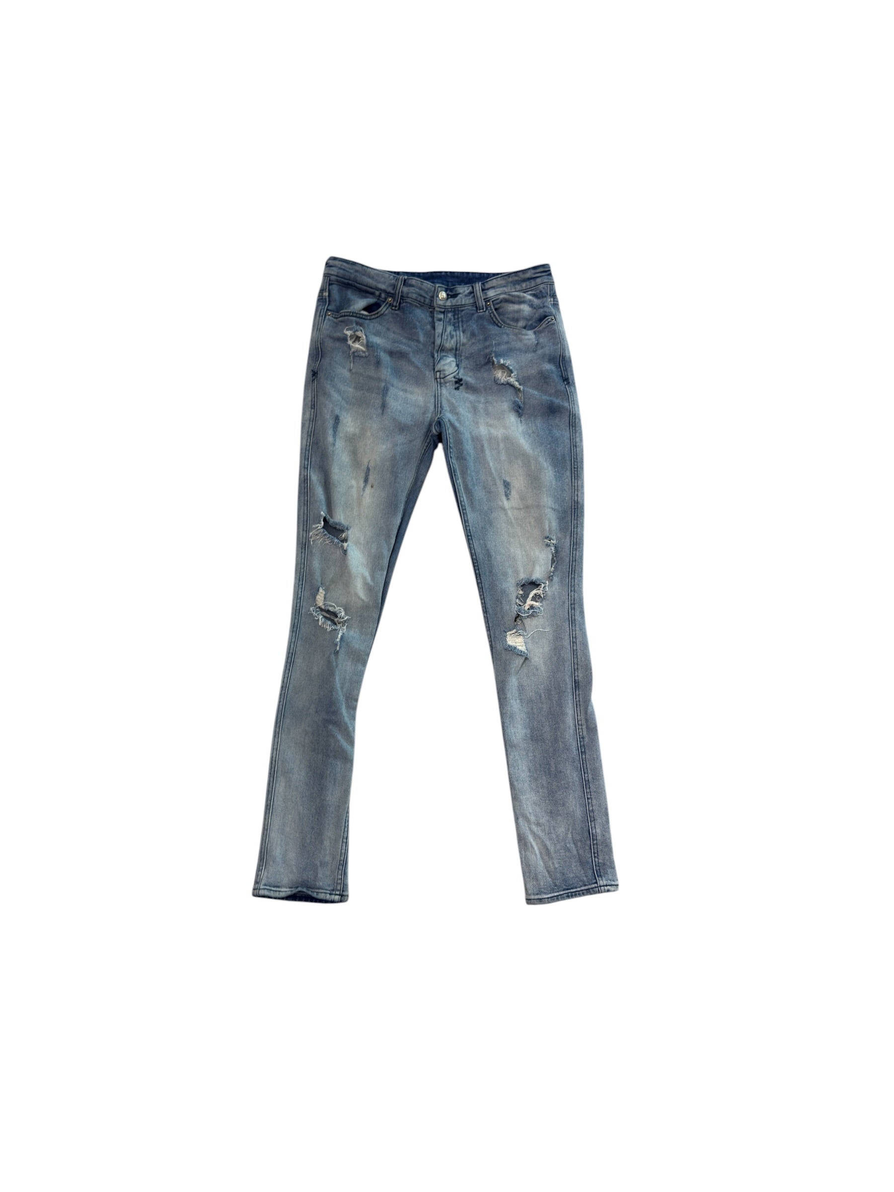 Ksubi Busted Knee Distressed Denim