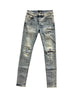 Amiri MX1 Gradient Patch Denim