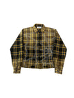 Vale Forever Chocolate Rhinestone Flannel
