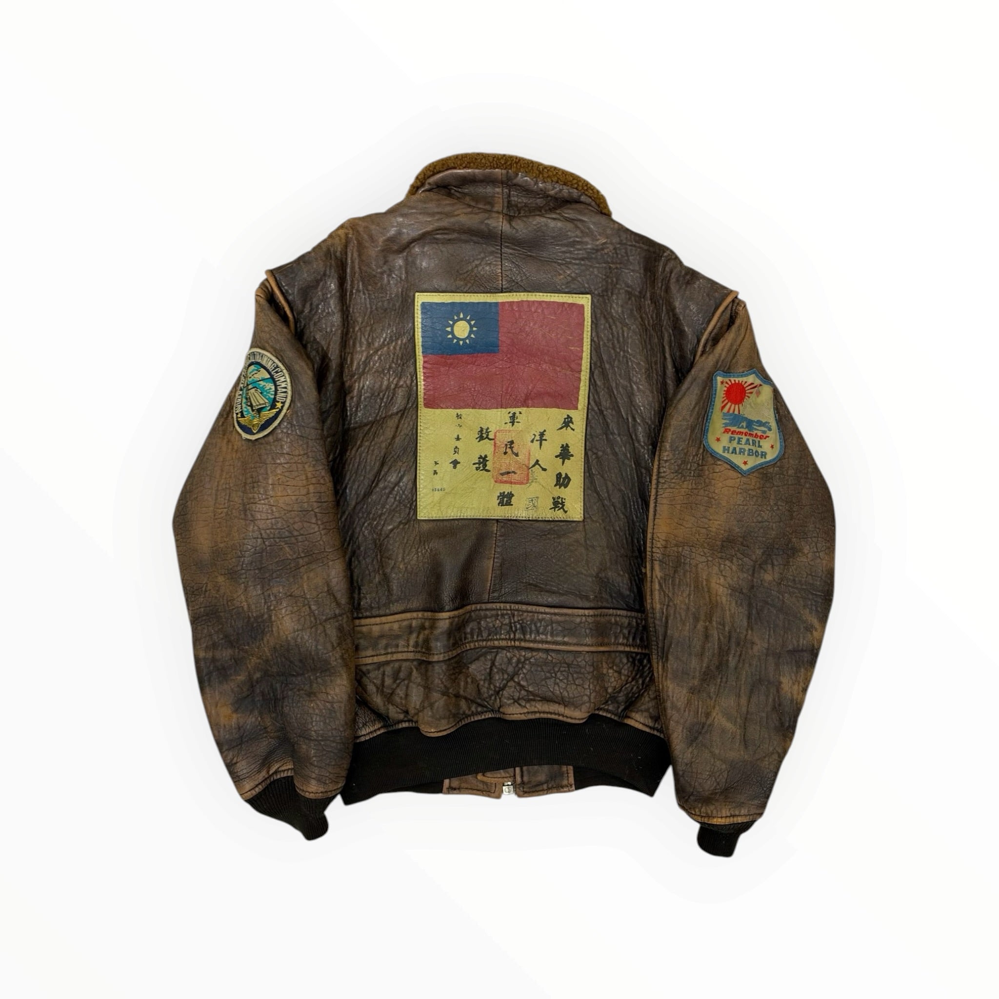 Vintage Avirex Flying Tigers G-1 Leather Jacket