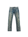 Amiri Bleach Bandana Jeans Blue/Paisly