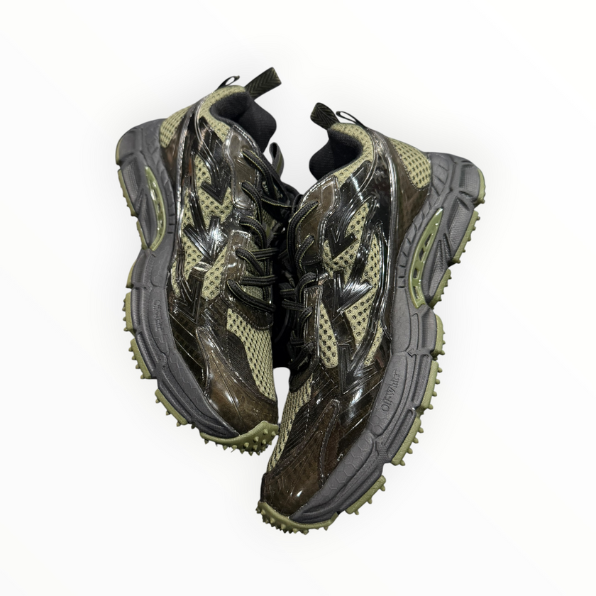 OFF-WHITE Be Right Back Kaki Black