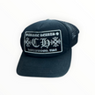 Chrome Hearts CH Hollywood Trucker Hat Black/Black