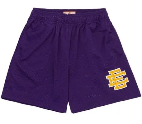 Eric Emanuel Basic EE Shorts Purple/Yellow