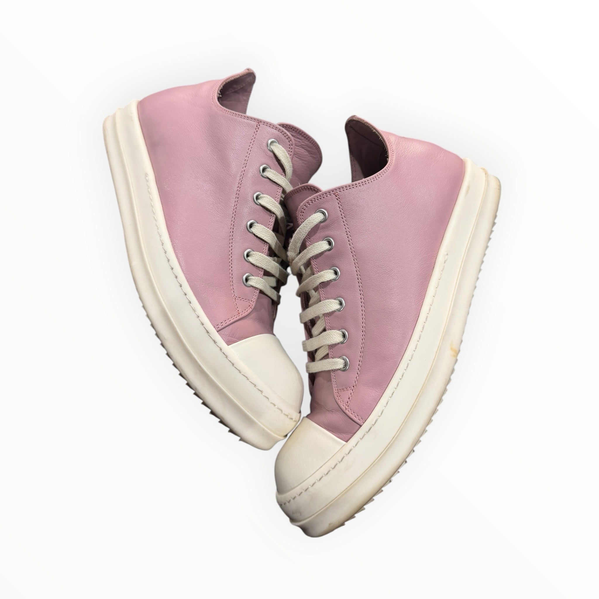 Rick Owens Lido Low Sneaks Dusty Pink
