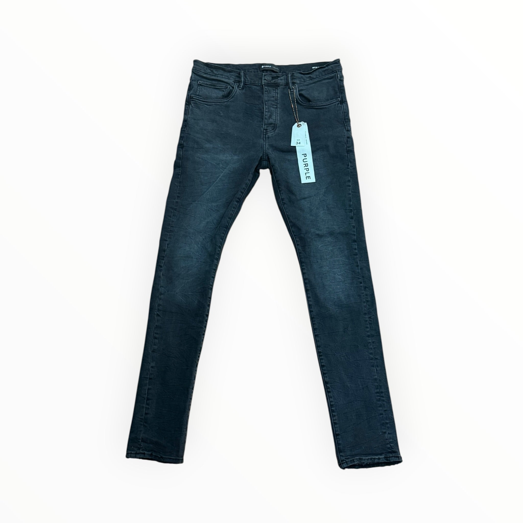 Purple Denim Black