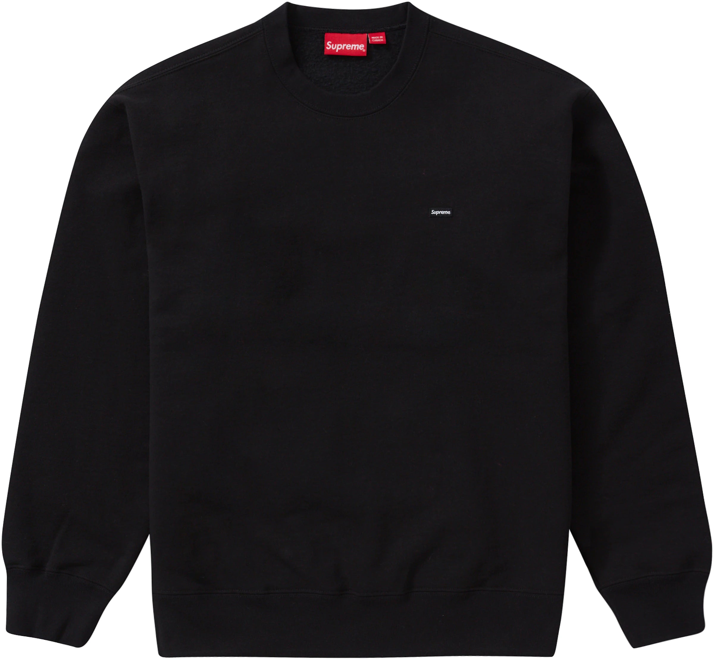 Supreme Small Box Crewneck (FW22) Black