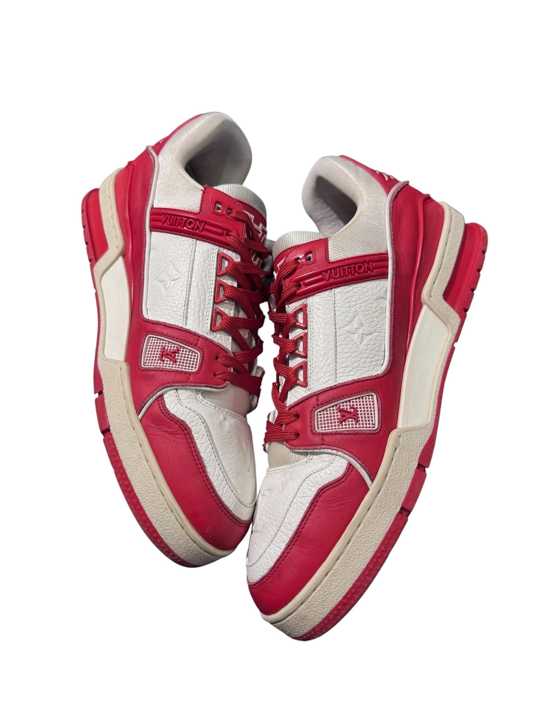 Louis Vuitton Trainer Sneaker Red