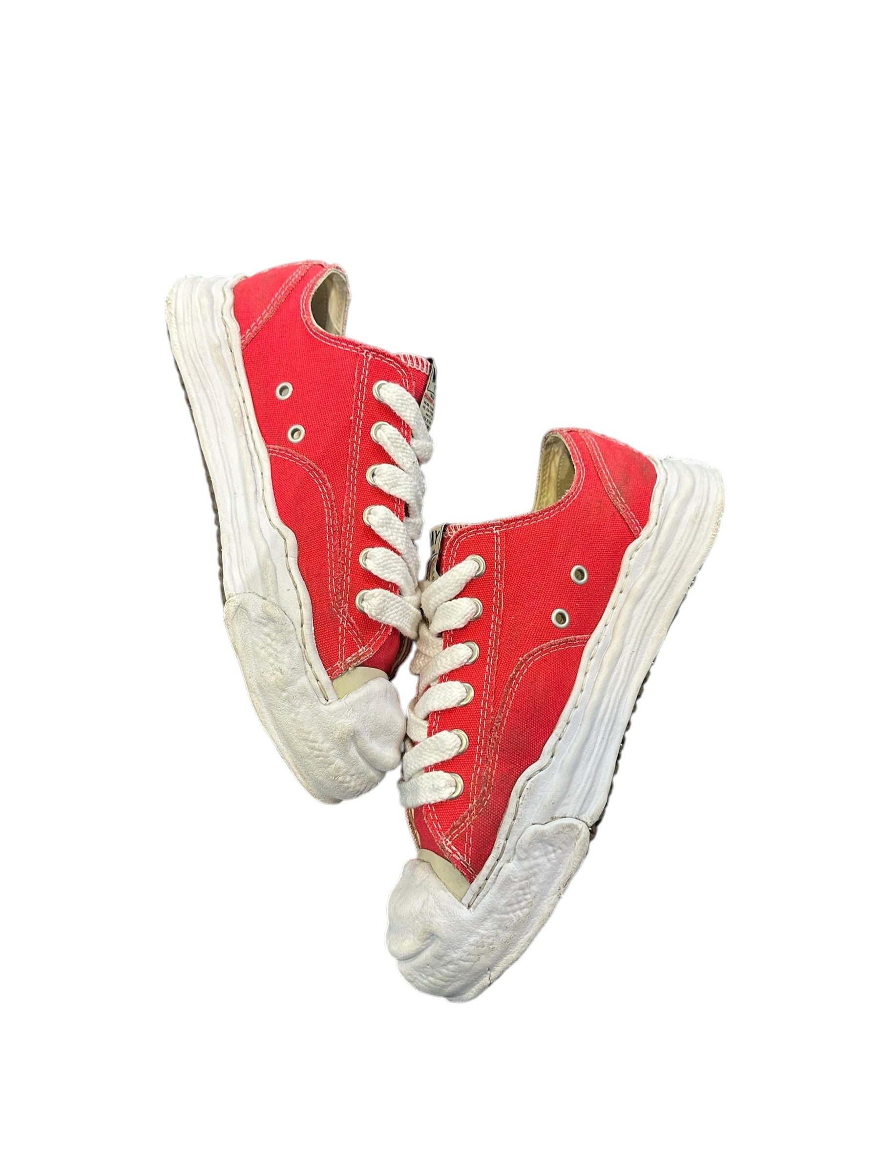 Maison Mihara Yasuhiro Hank OG Sole Canvas Low Red