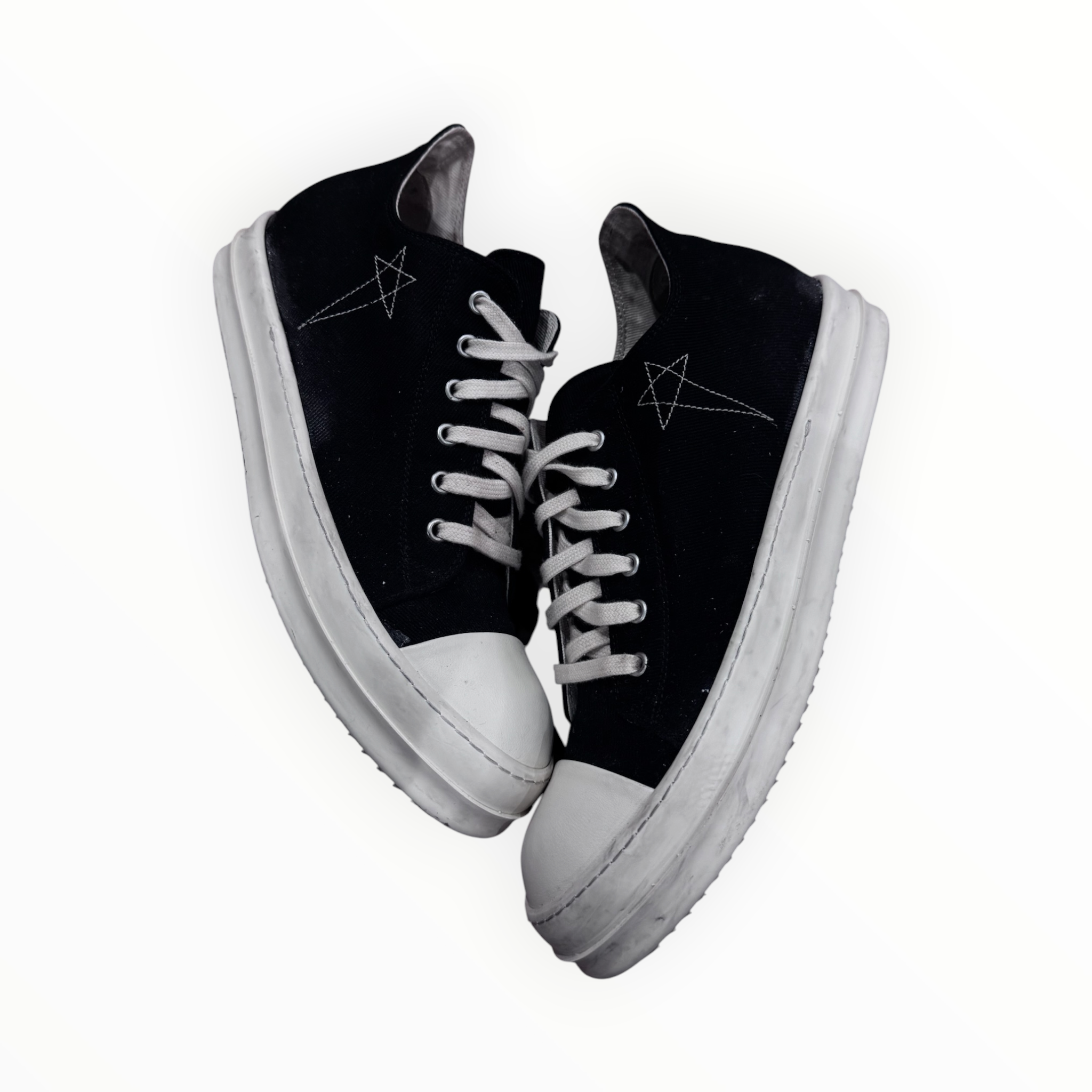 Rick Owens Low Top Pentagram