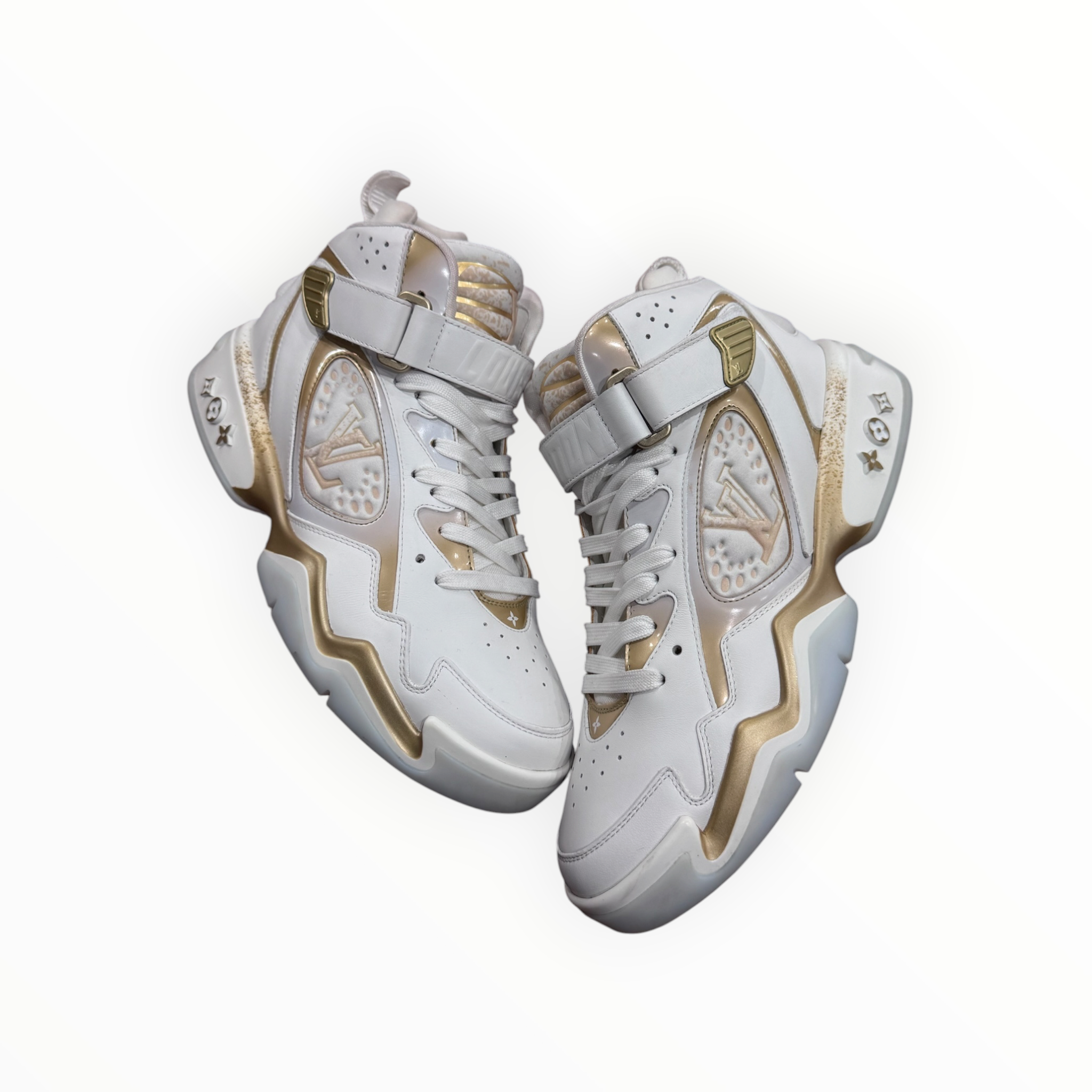 Louis Vuitton LV Trainer 2 Sneakers White/Gold