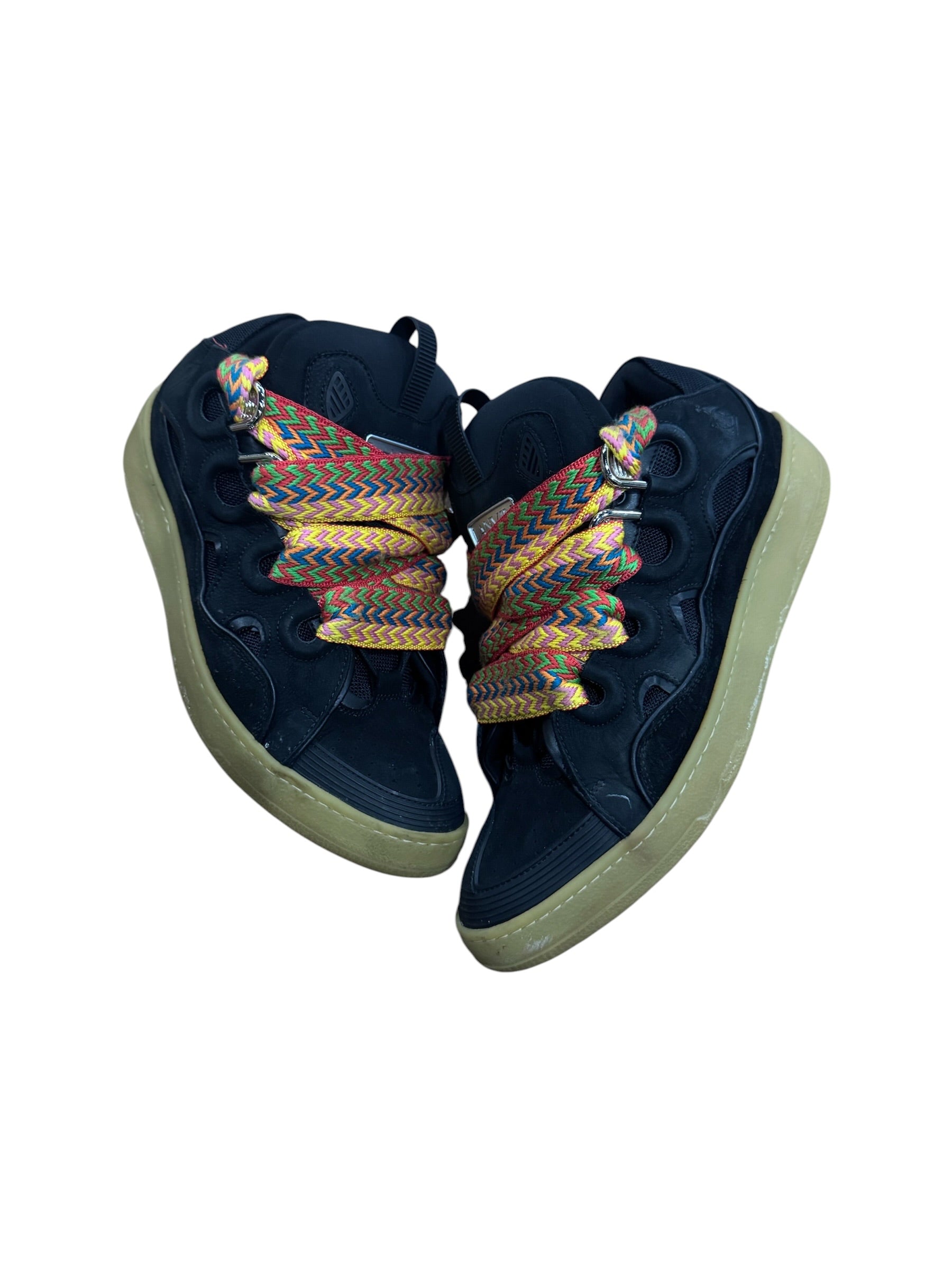 Lanvin Curb Sneaker Black/Multicolor