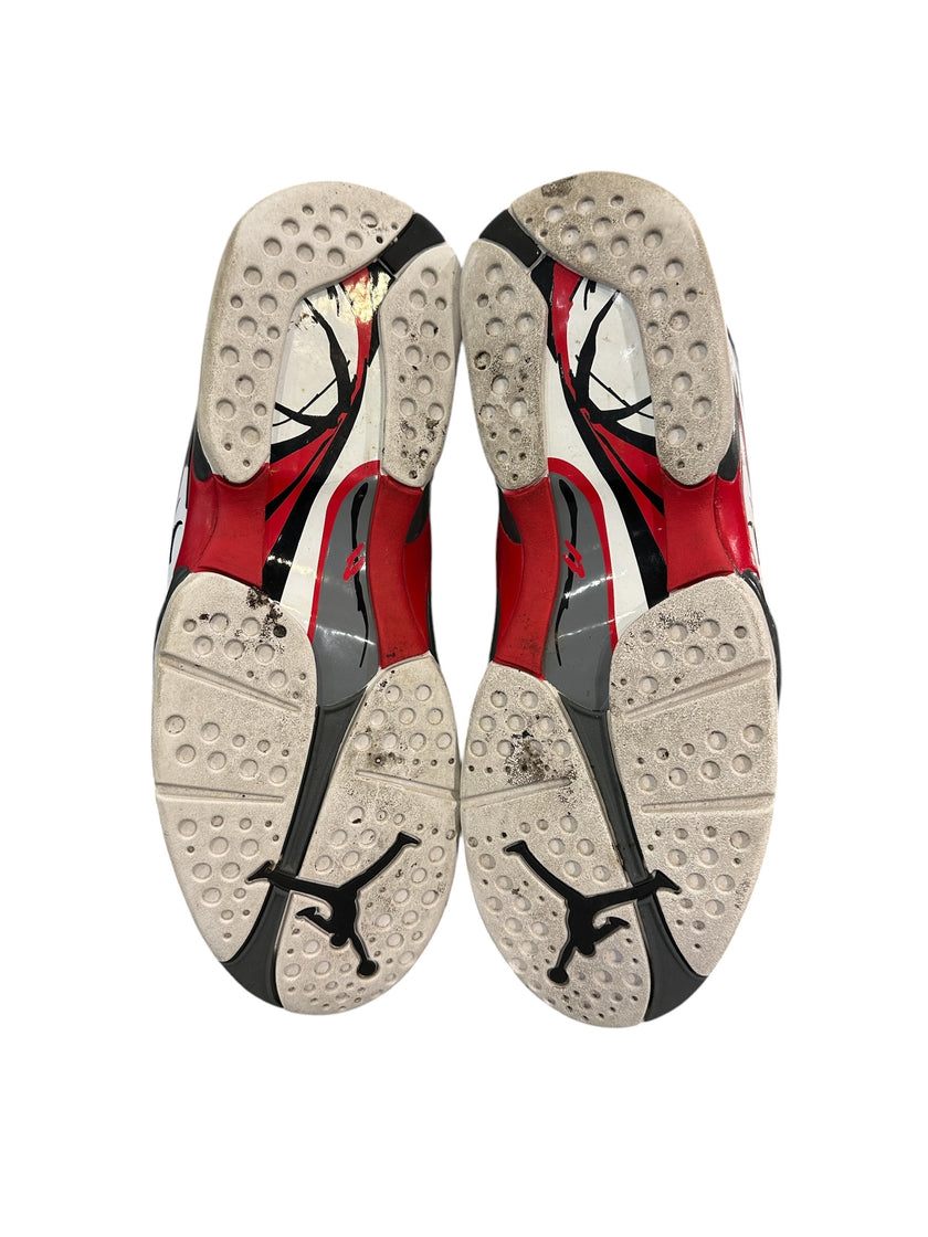Jordan 8 Retro White True Red (2025)